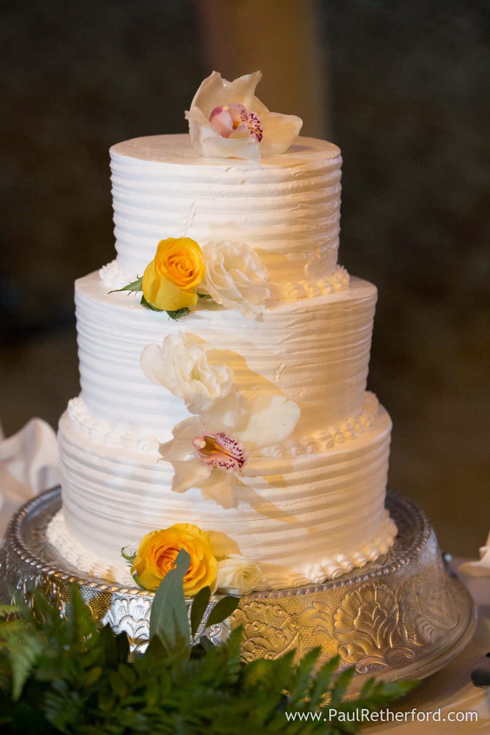 wedding cake isla mujeres mexico photo