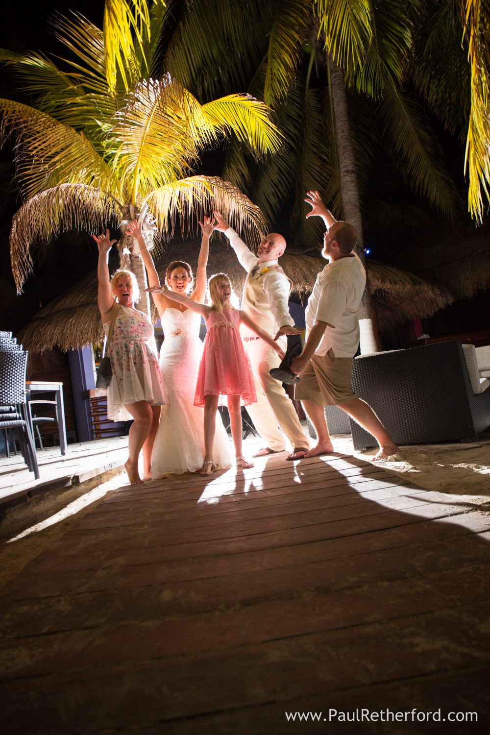 fun night photo isla mujeres mexico