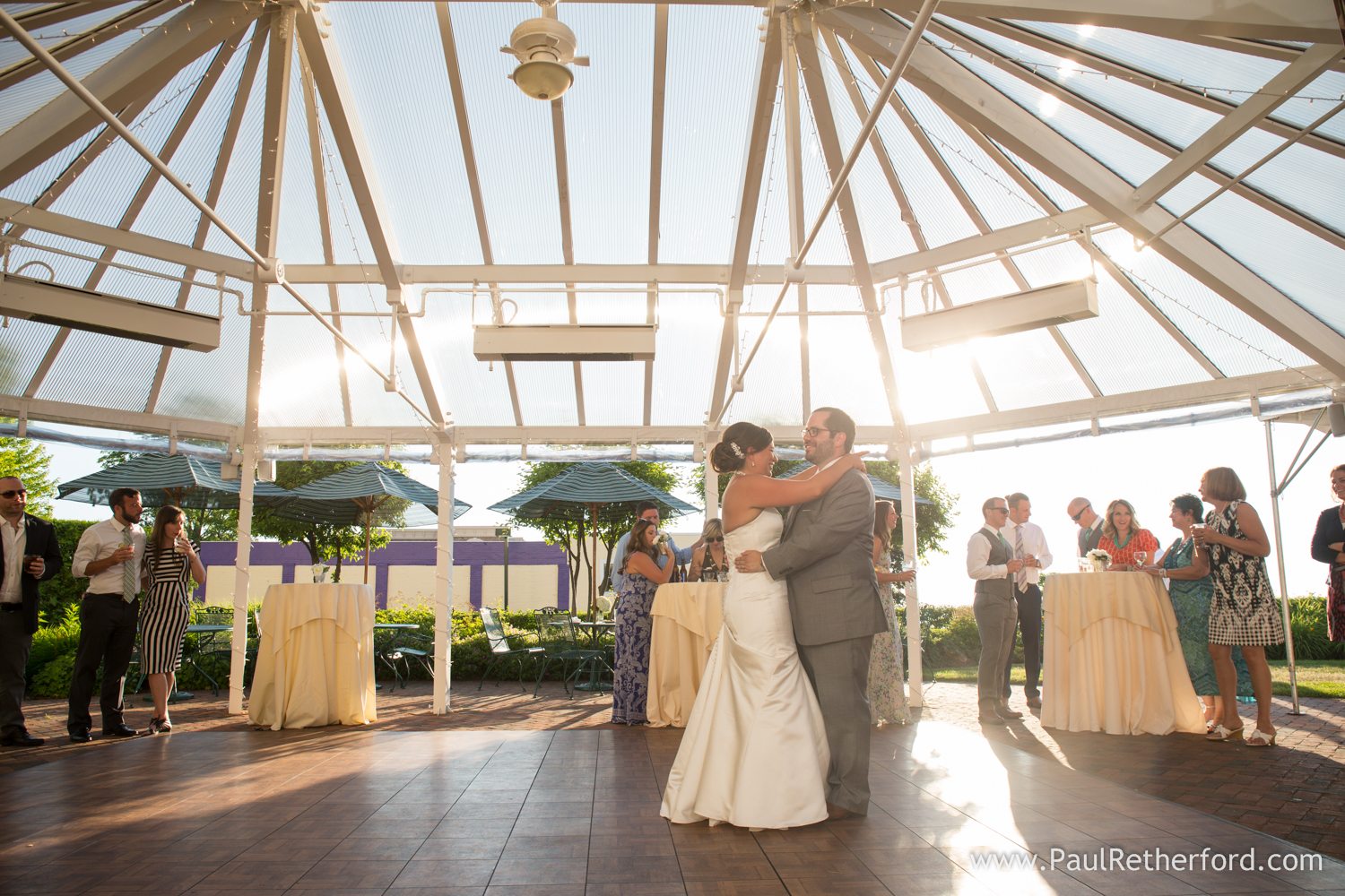 first dance perry hotel wedding photo