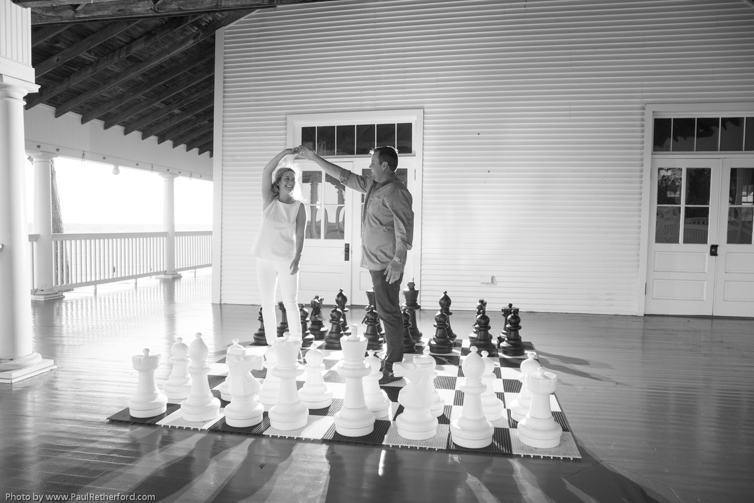 harbor point association engagement photography