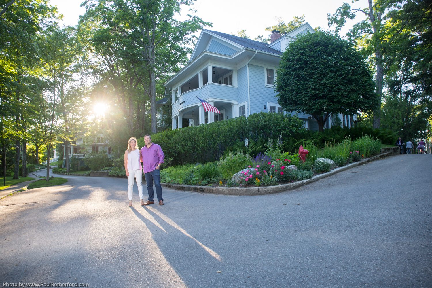 harbor springs engagement photo