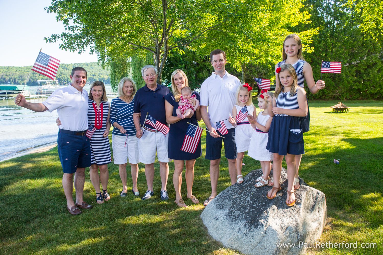 family on walloon lake