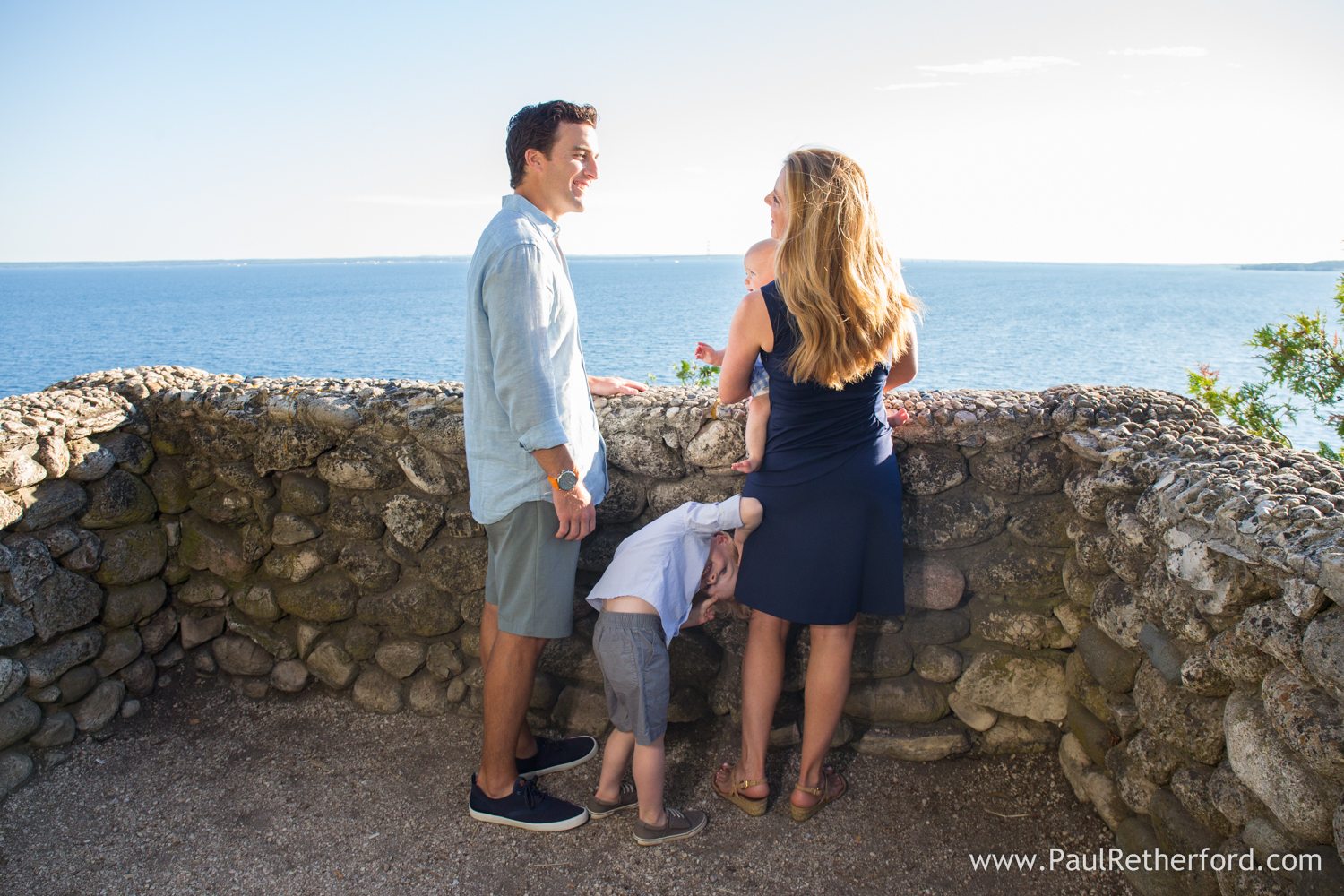 family photo mackinac island michigan