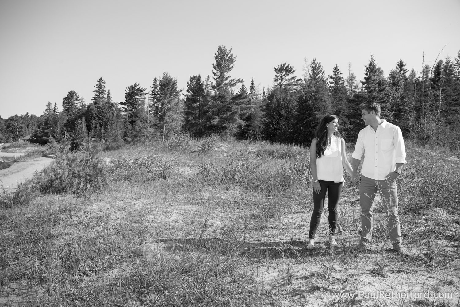 engagement photo harbor springs