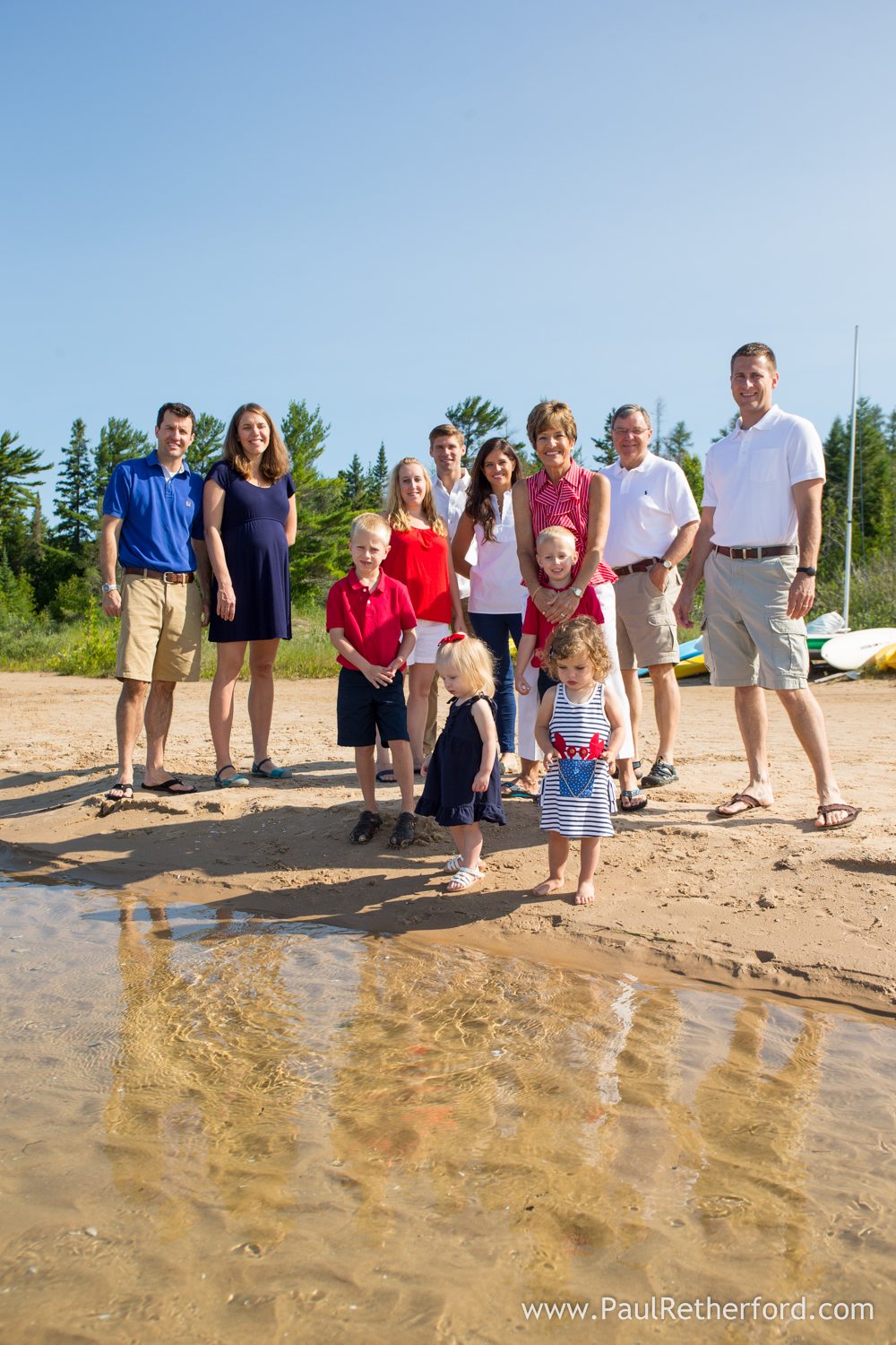 harbor cove beach family photo