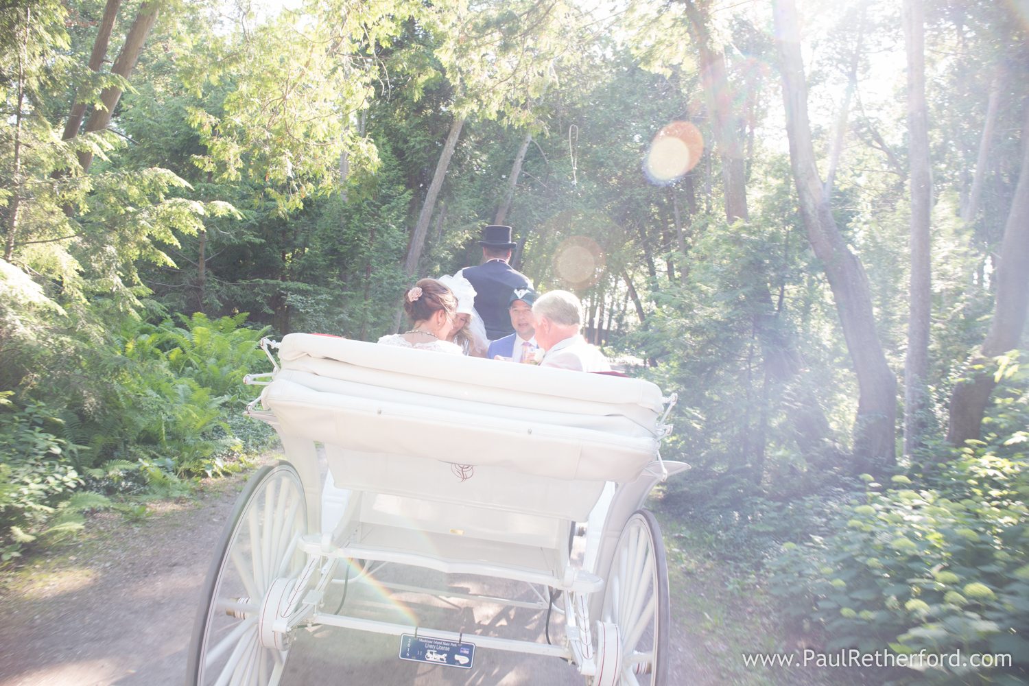 arrowhead wedding carriages mackinac island michigan