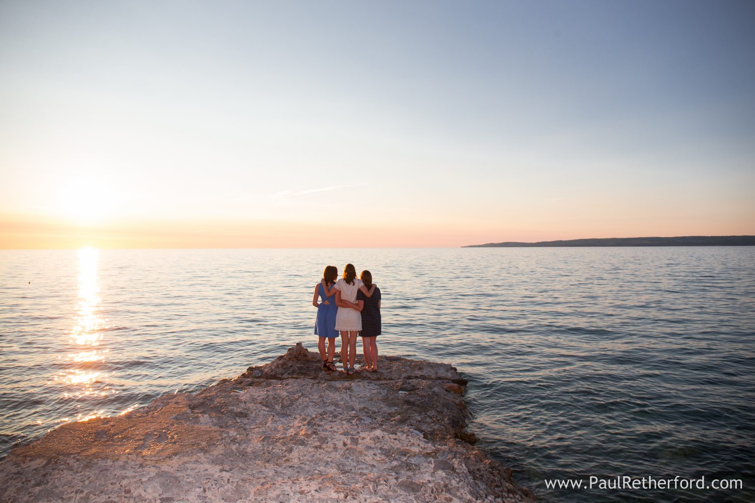 lake michigan family photo