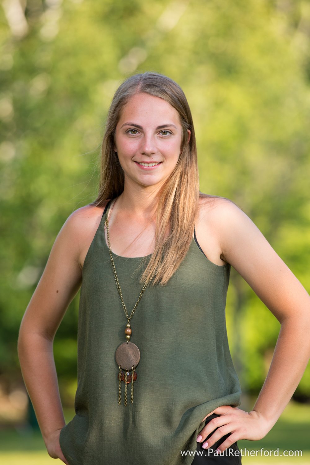 senior photo northern michigan