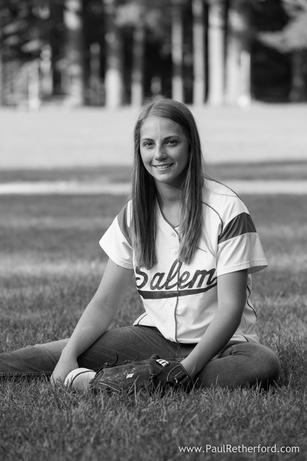 softball northern michigan senior photo