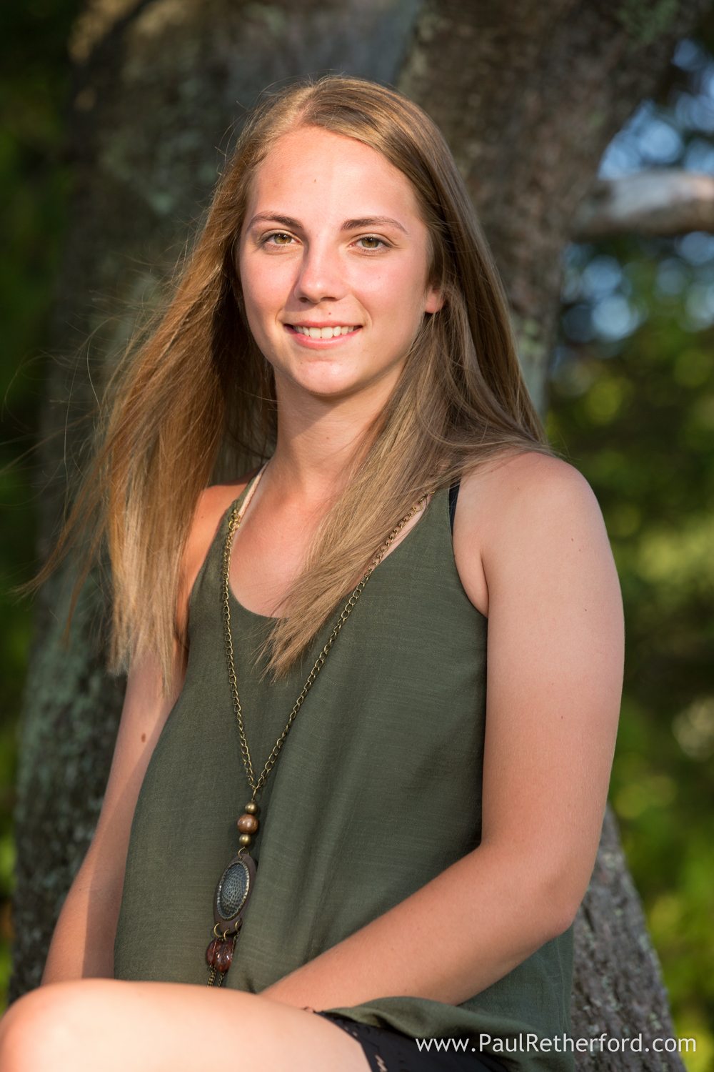 senior photo northern michigan