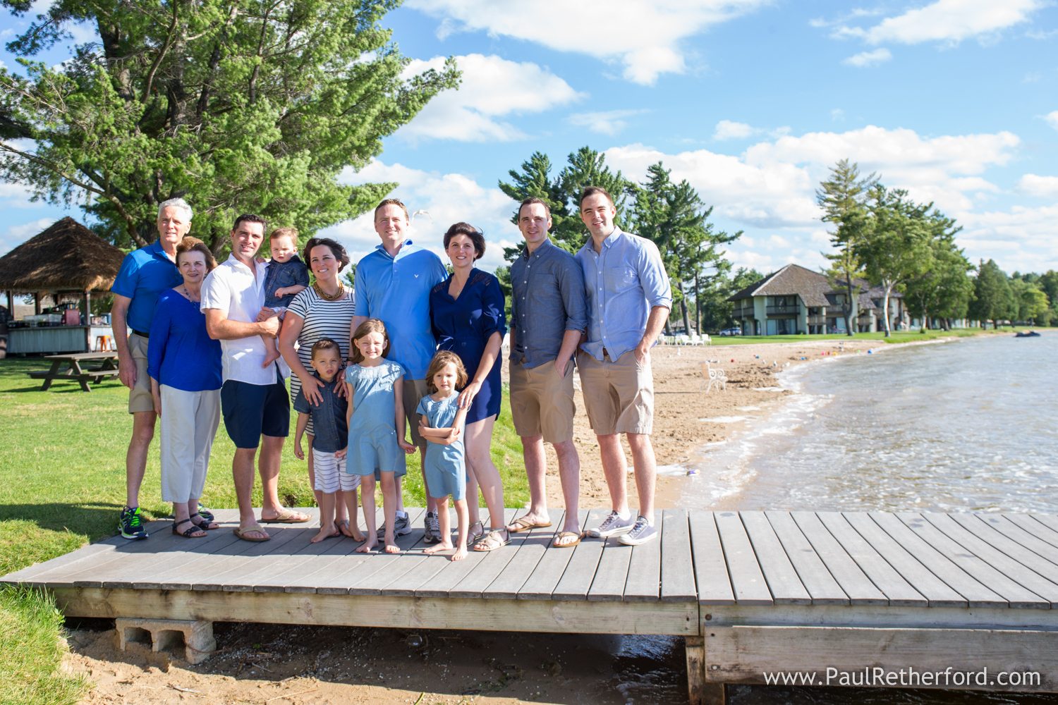 Deer lake family photo