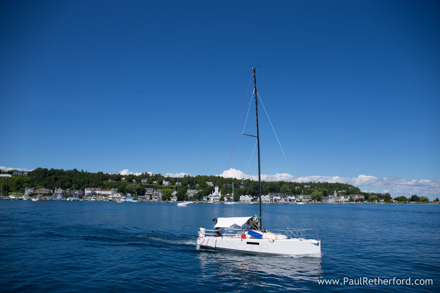 Mackinac Island sailboat race photo