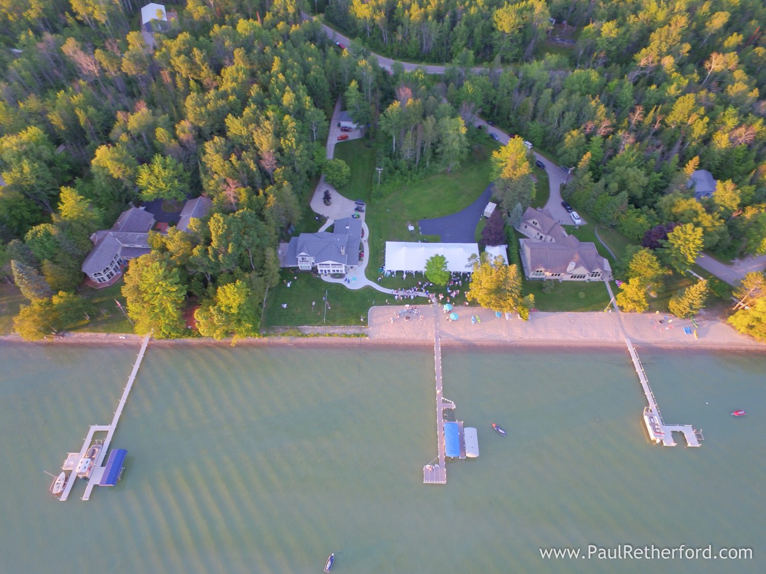 mullet lake wedding photography