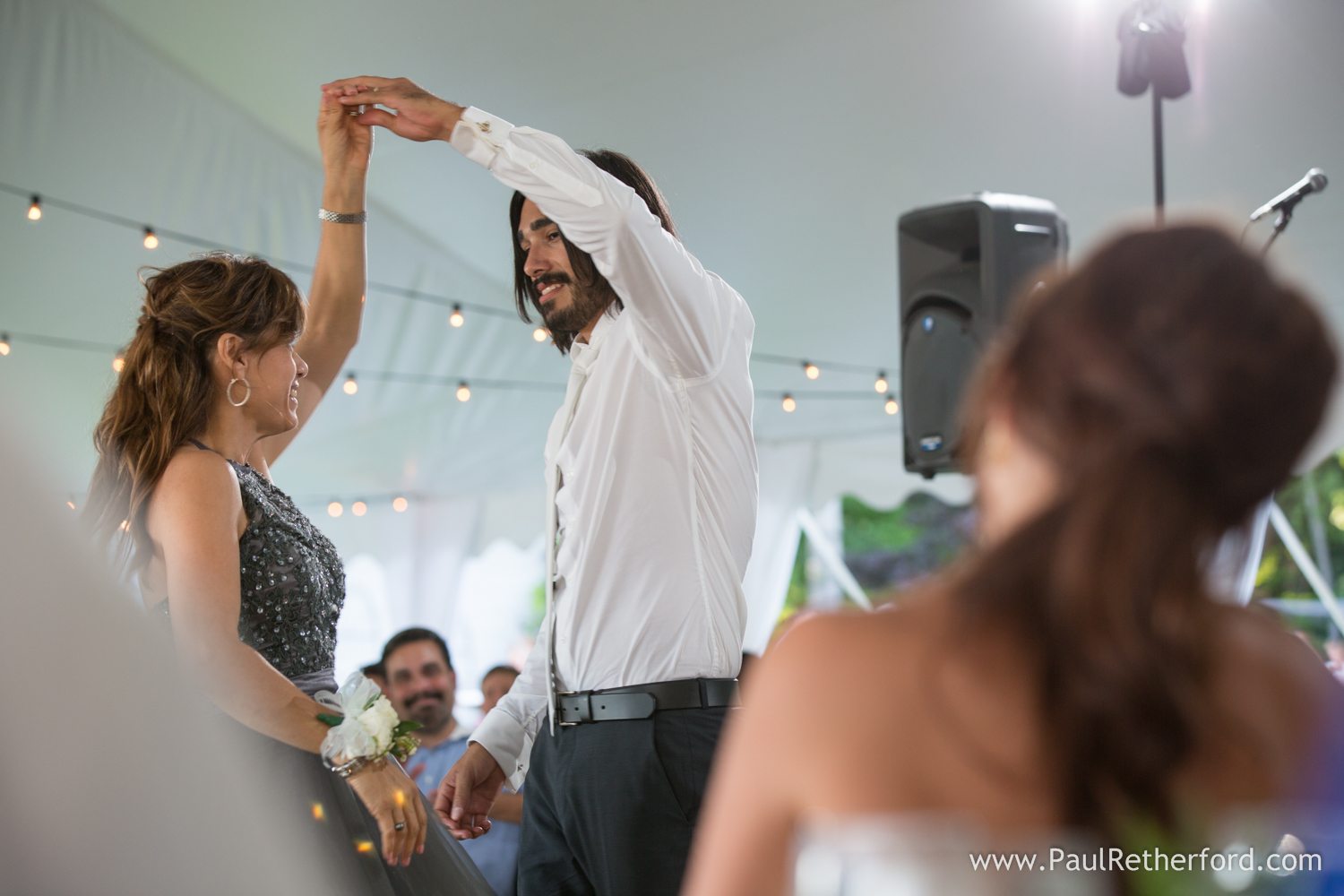 wedding dancing northern michigan photo