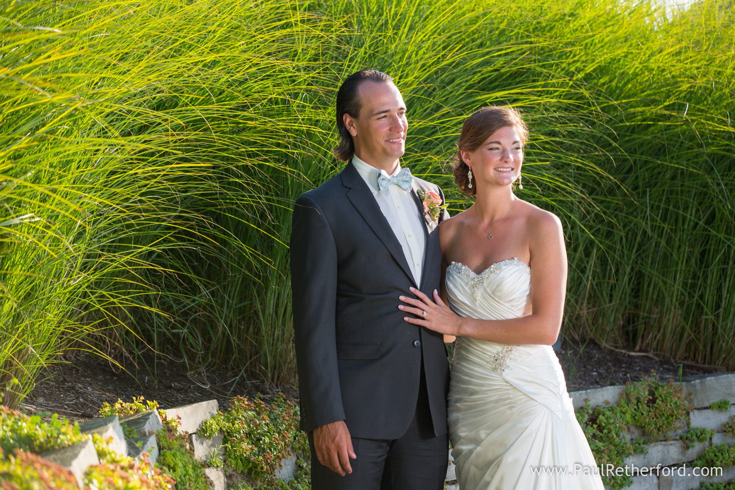 gorgeous bay harbor wedding photo