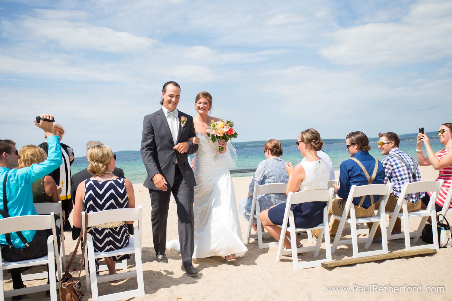wedding ceremony bay harbor photo