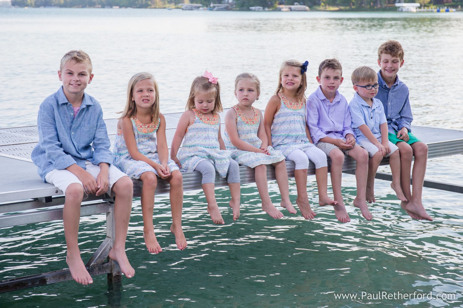 elk lake family photo northern michigan
