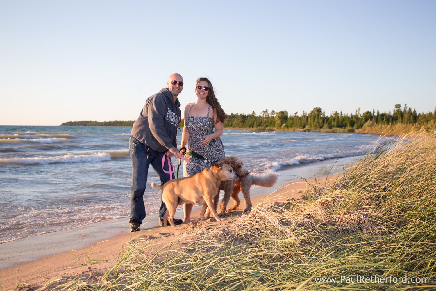 presque isle surprise engagement