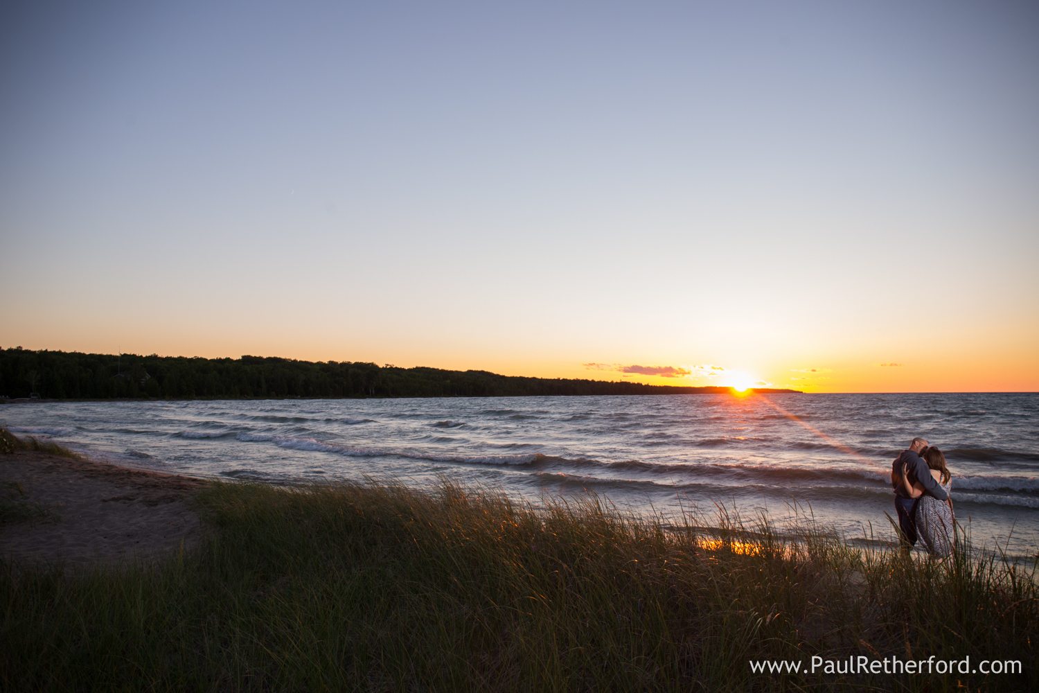 north beach engagement presque isle