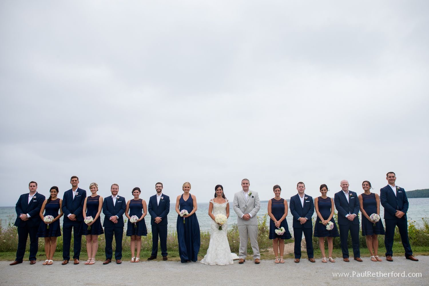 wedding party mission point resort wedding