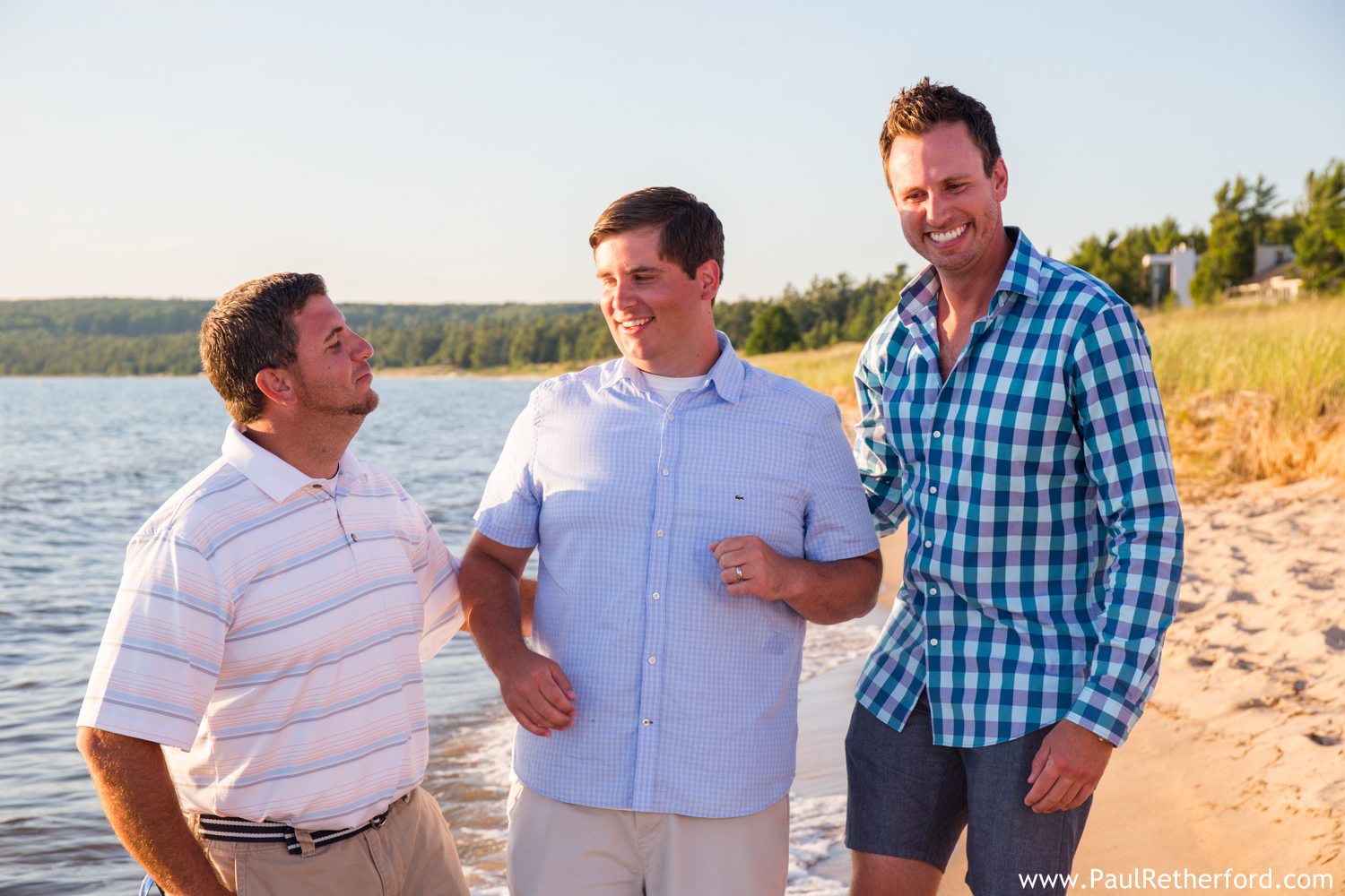 brothers on the beach photo petoskey