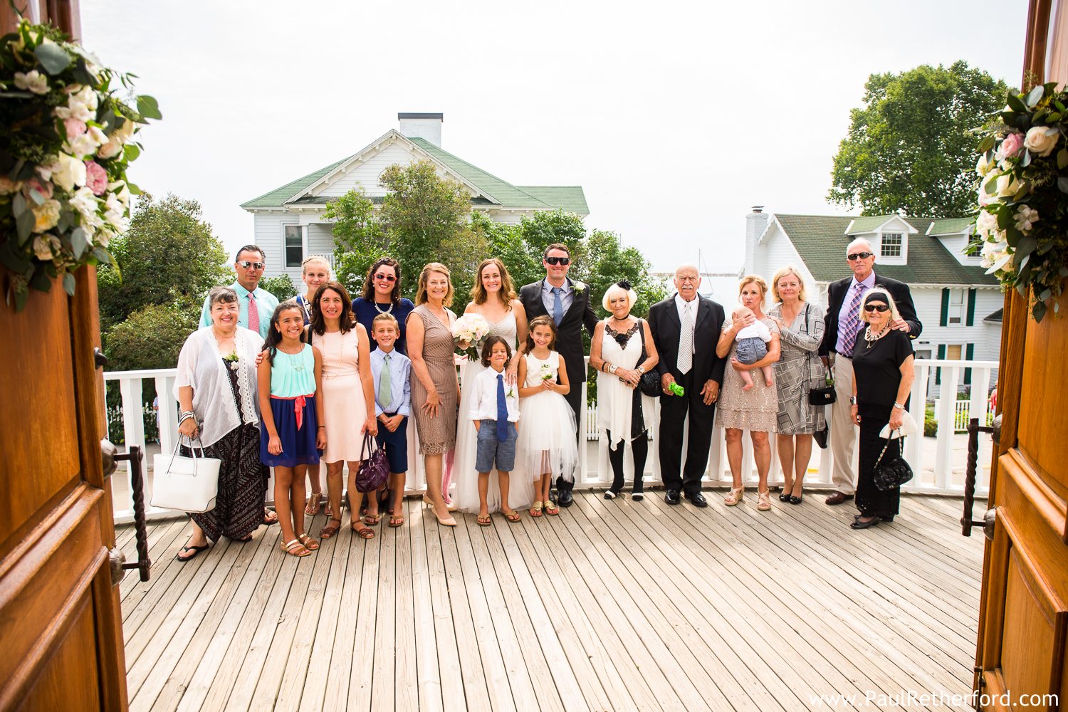intimate mackinac island wedding