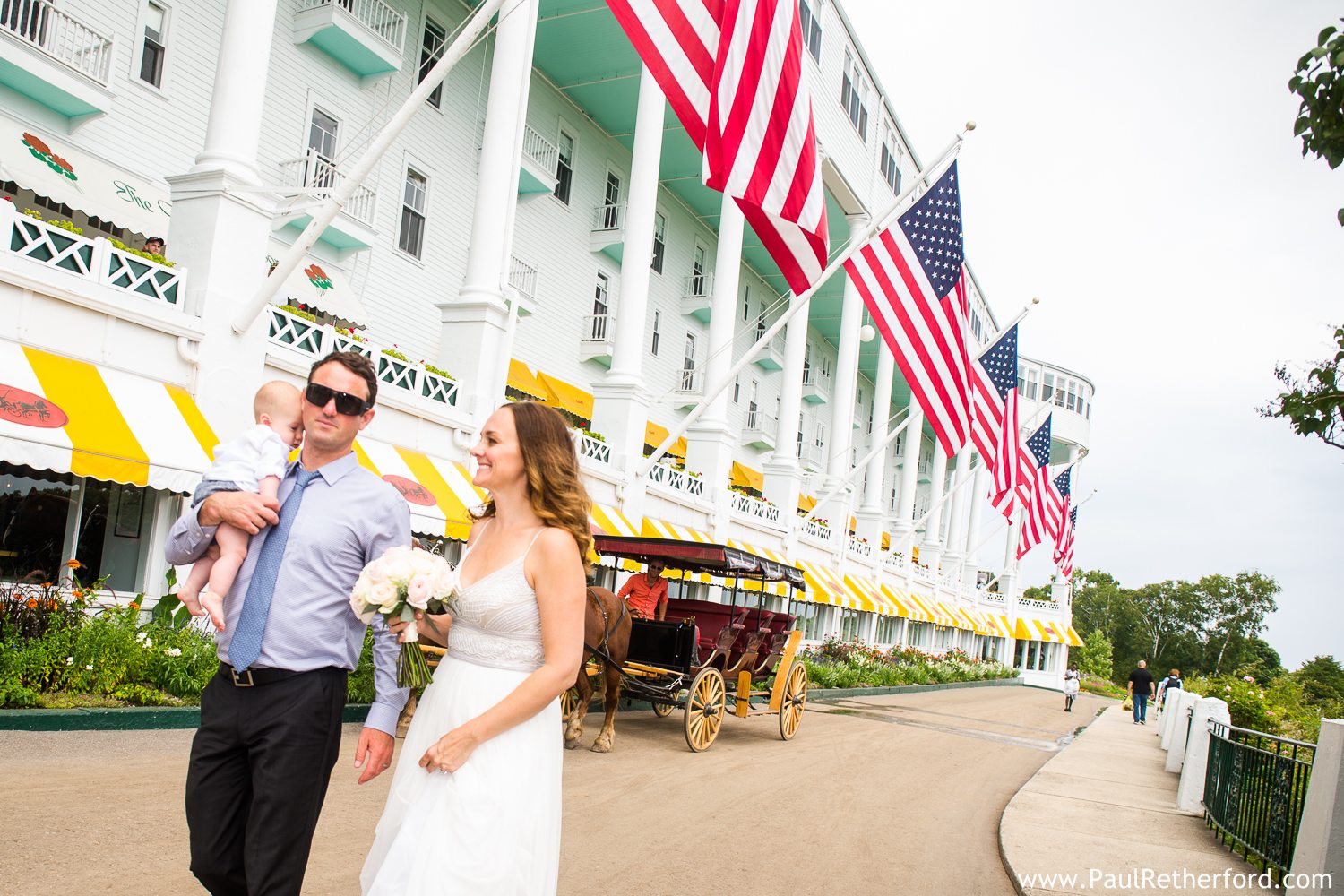 mackinac island intimate wedding photography