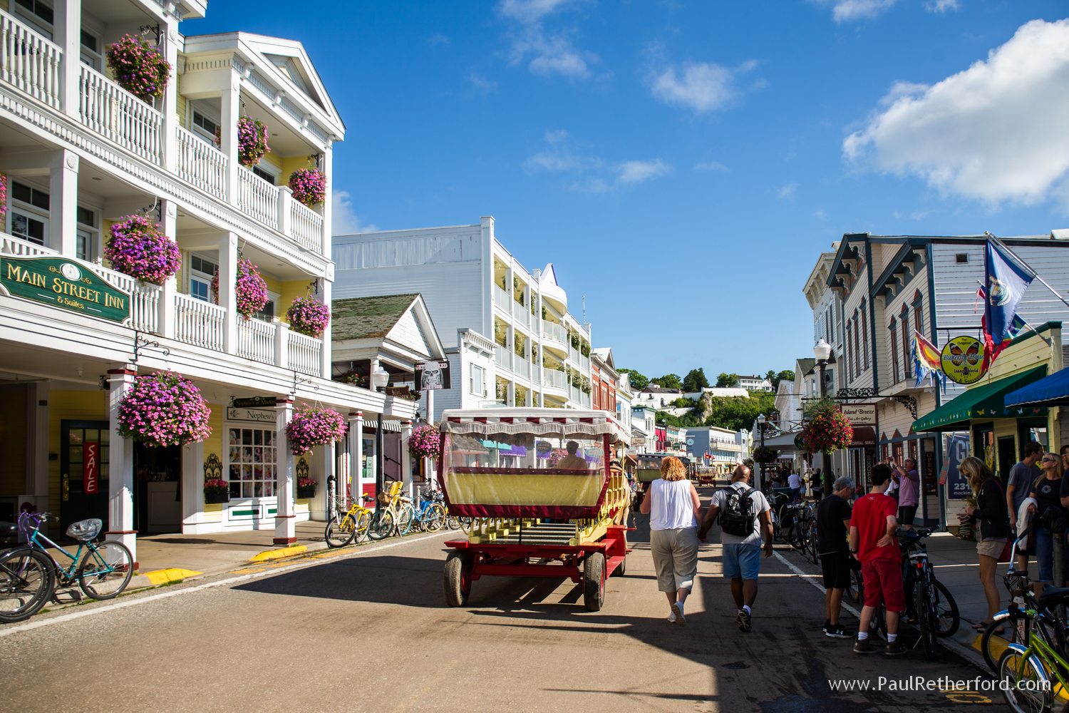 downtown mackinac island michigan