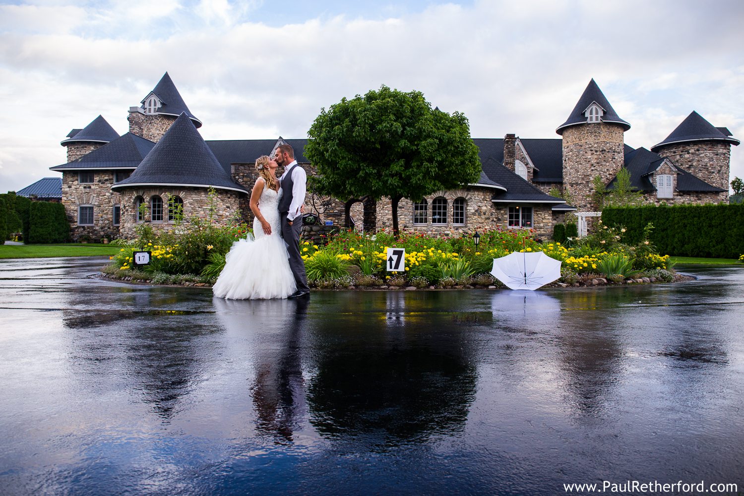 castle farms wedding photo