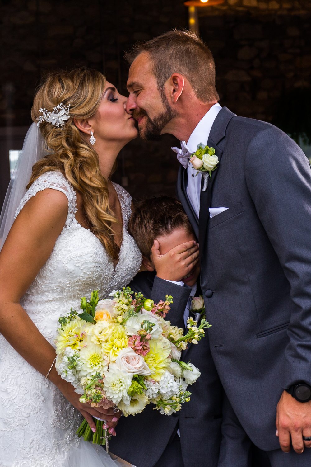 liquid sunshine castle farms wedding photo