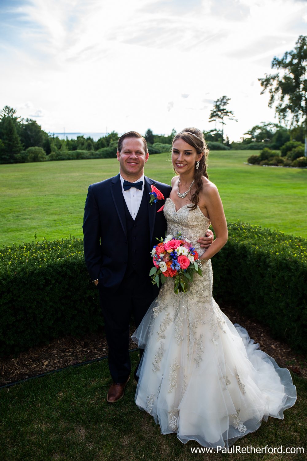 historic mackinac island wedding photo