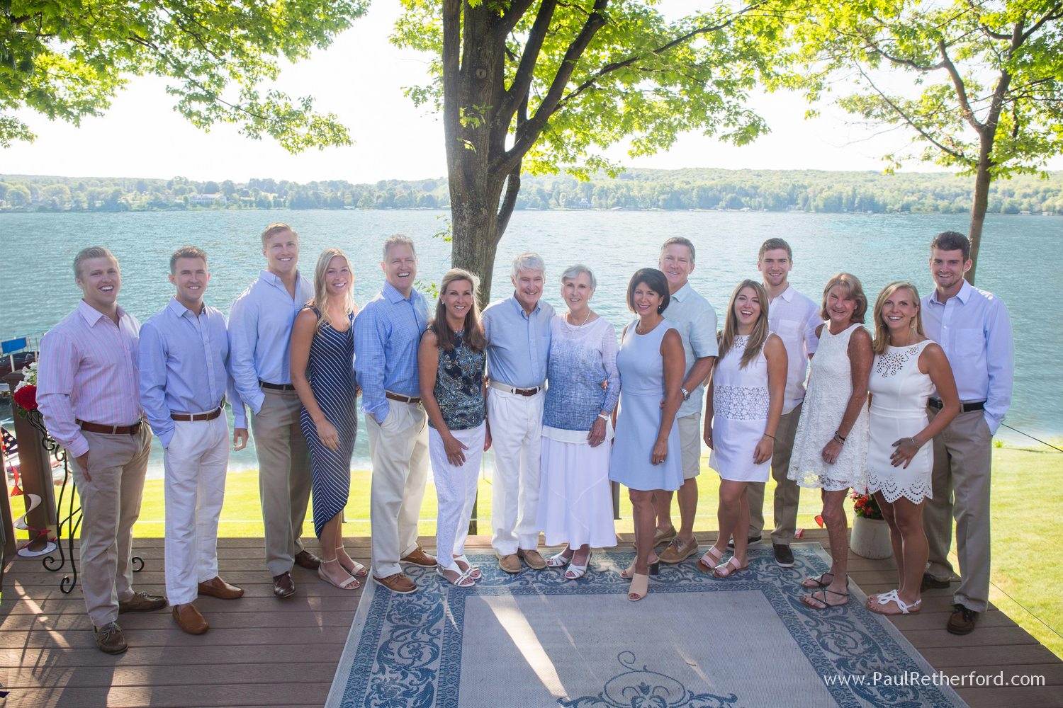 sunny day walloon lake family photography