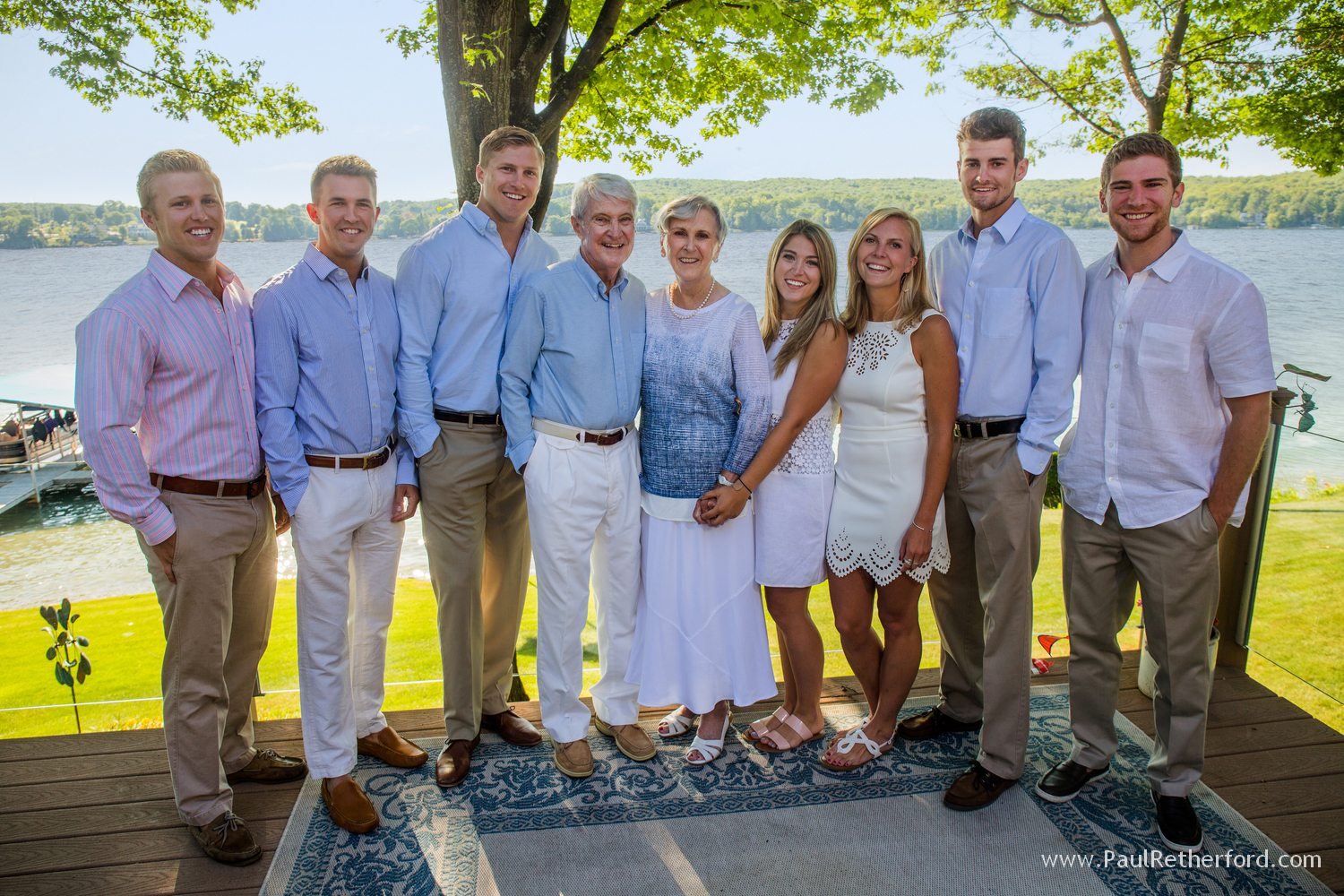 walloon lake family photo