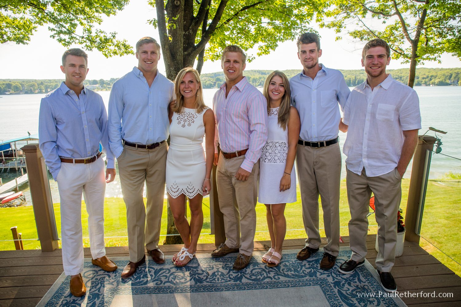 sunny day walloon lake family photography
