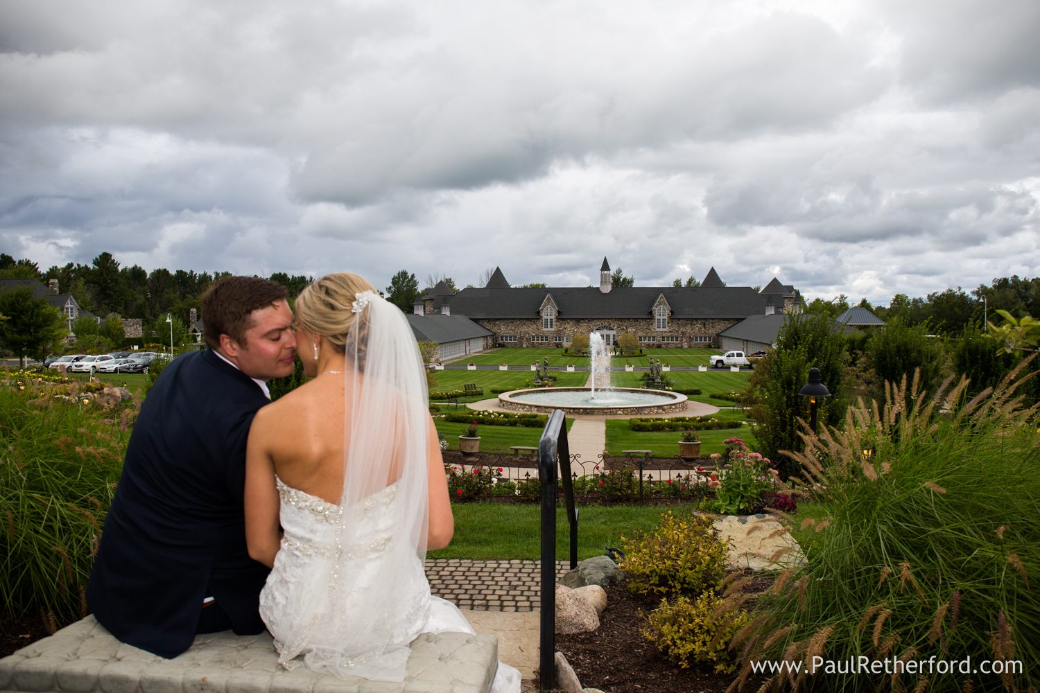 castle farms wedding photo