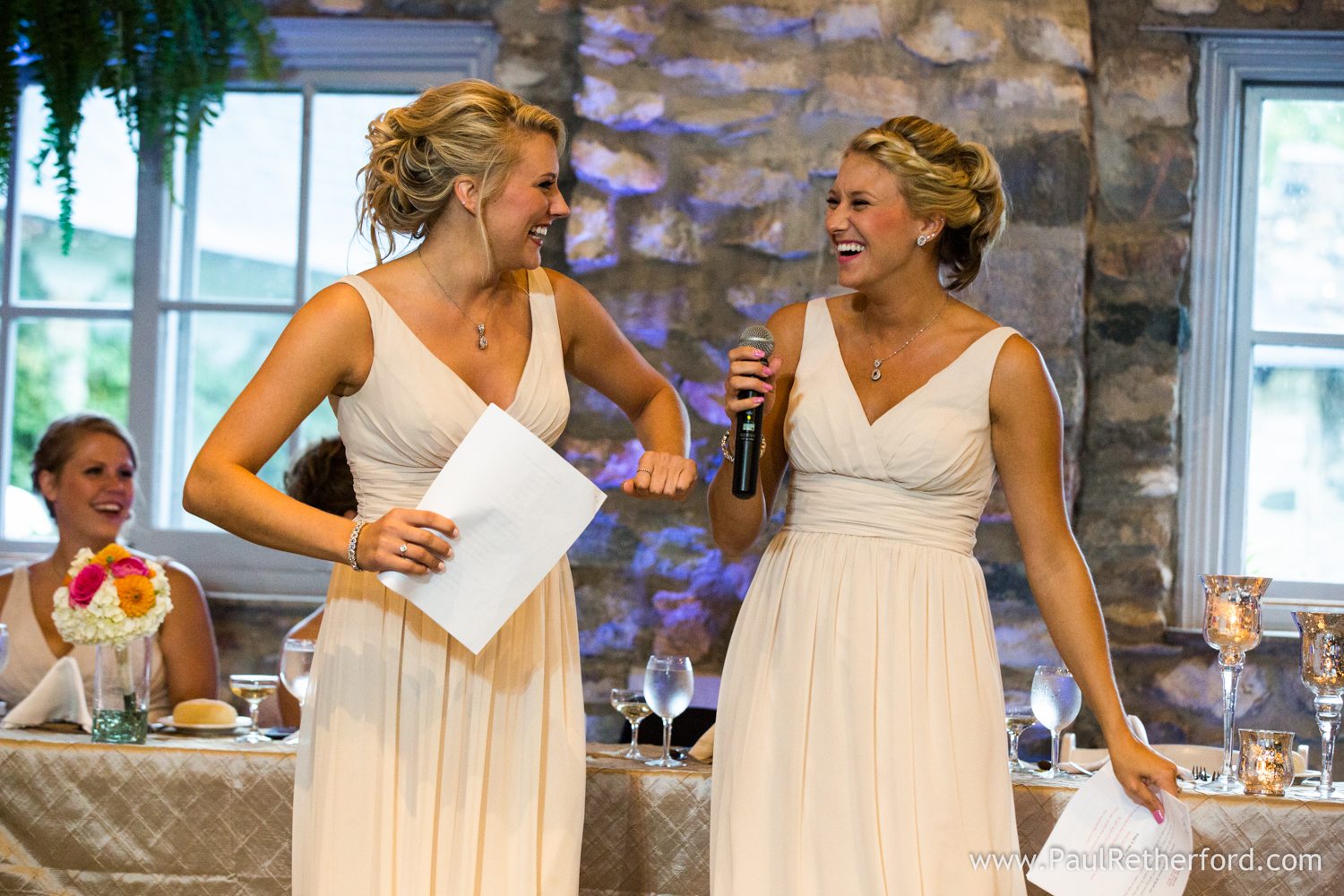 maid of honor toast castle farms