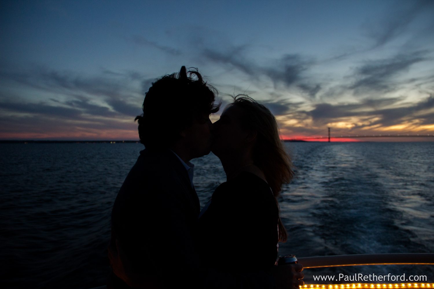 sunset cruise mackinac island photo