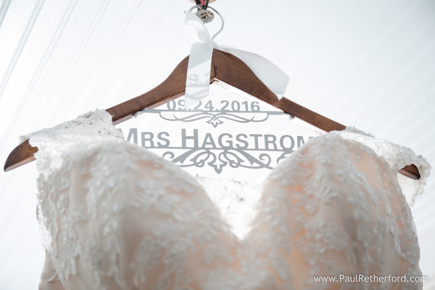 dress hanging photo mackinac island michigan