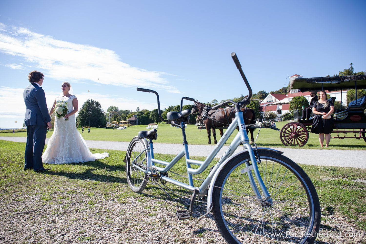 mission point resort wedding photo