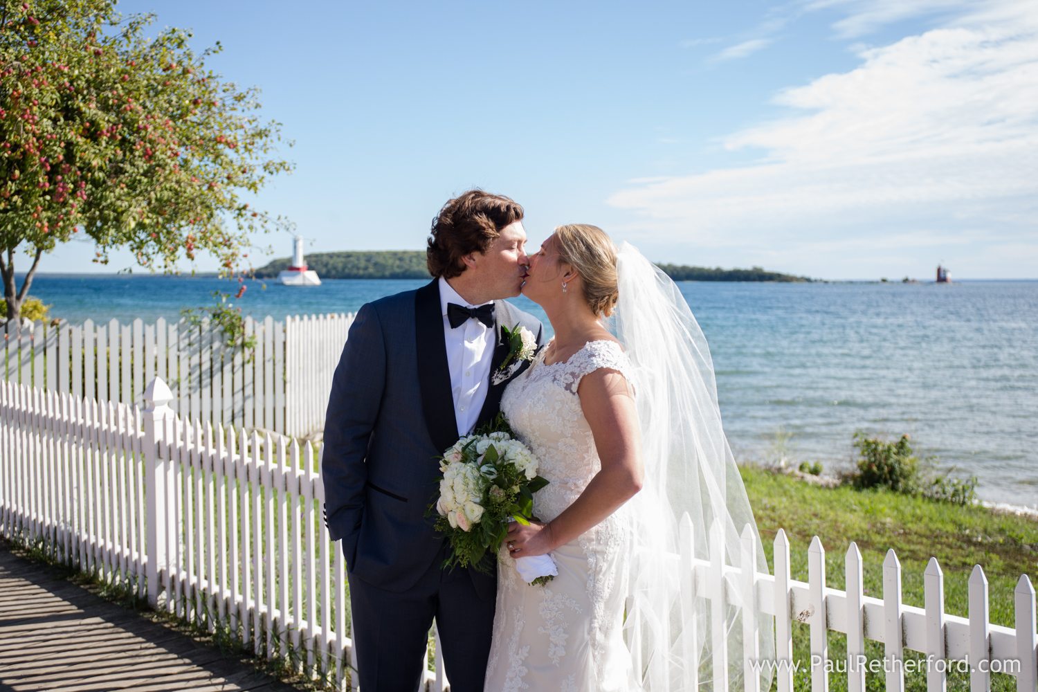 make it mackinac wedding photo
