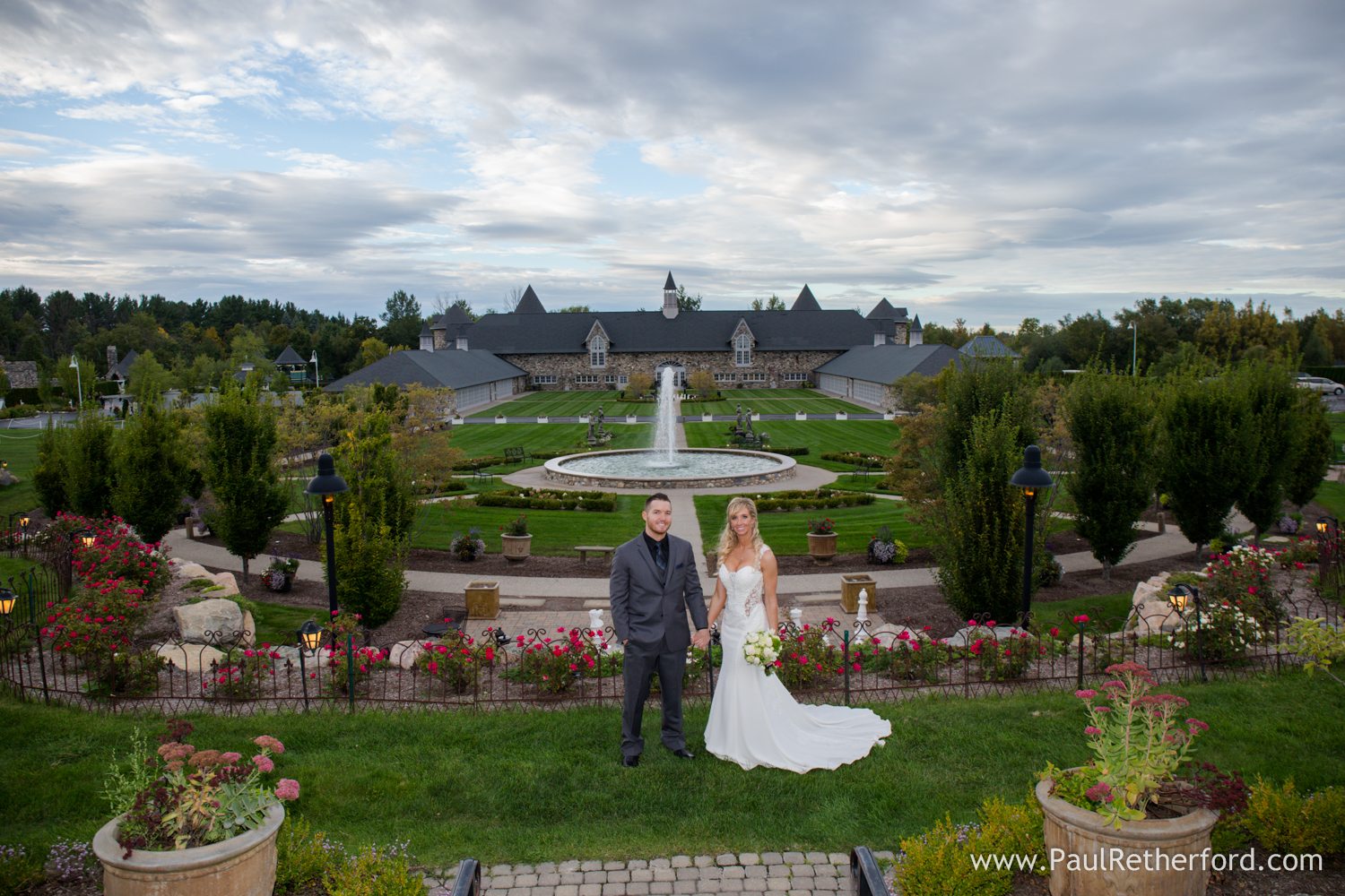 castle farms wedding photo