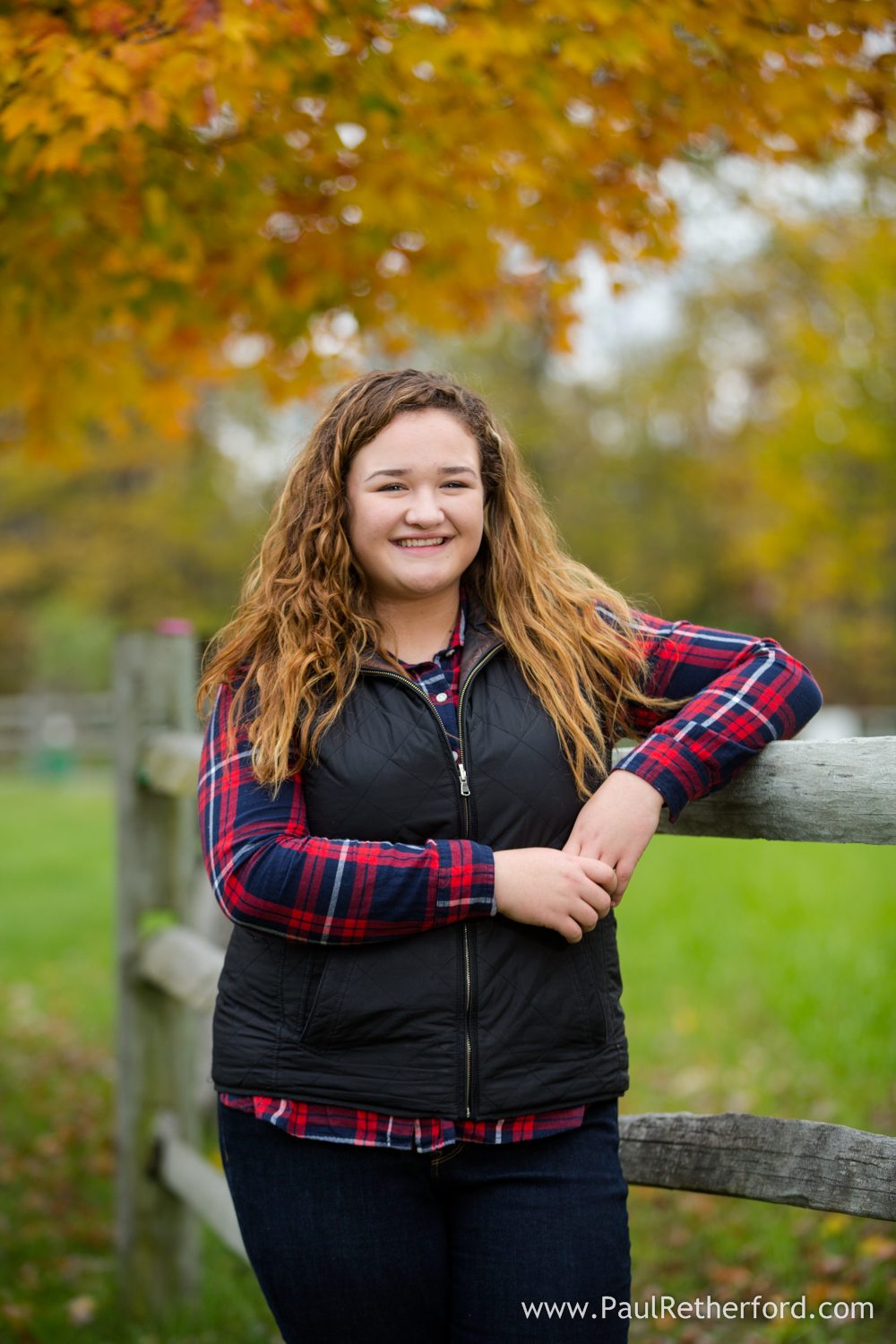 northern michigan senior photo