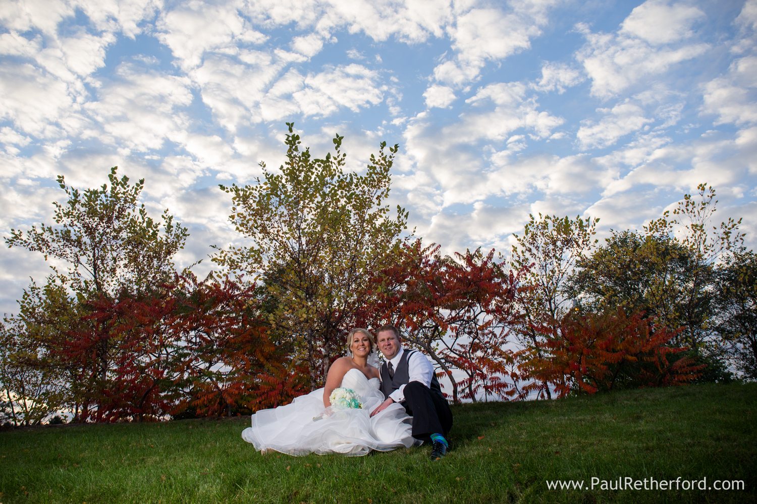 fall wedding colors northern michigan
