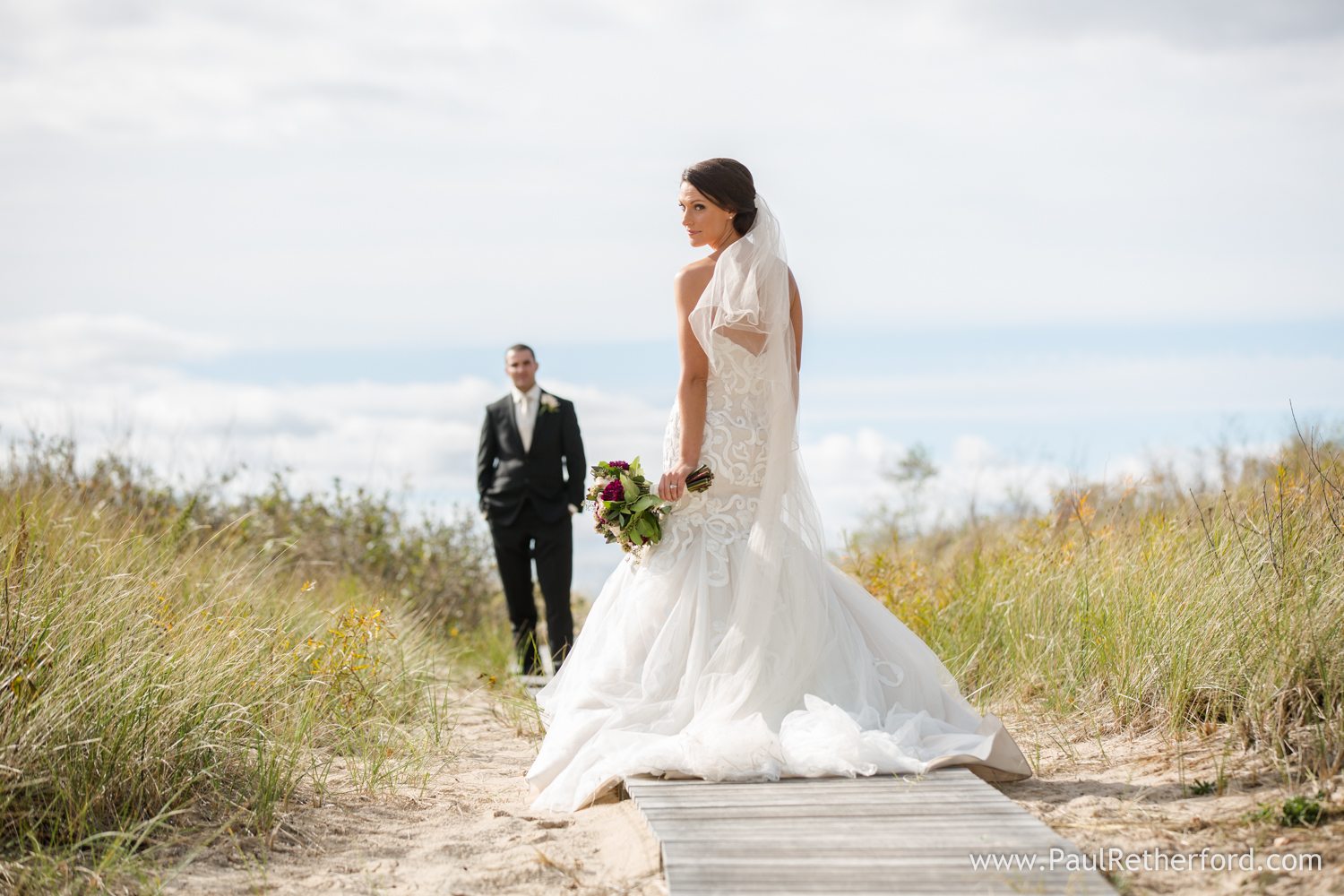 wedding elberta michigan