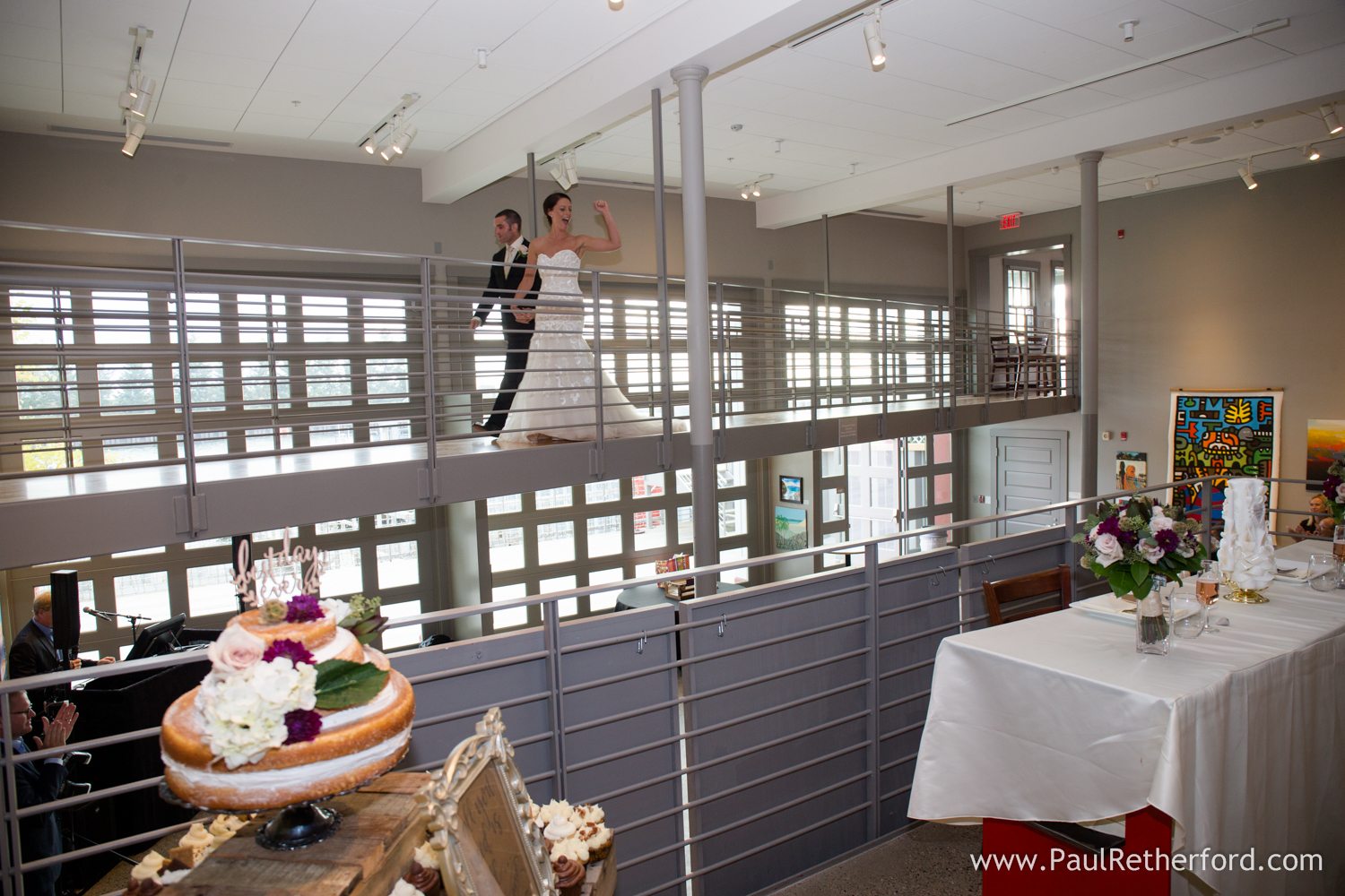 oliver art center wedding photo