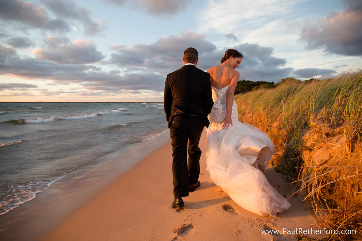 beach photography lake michigan