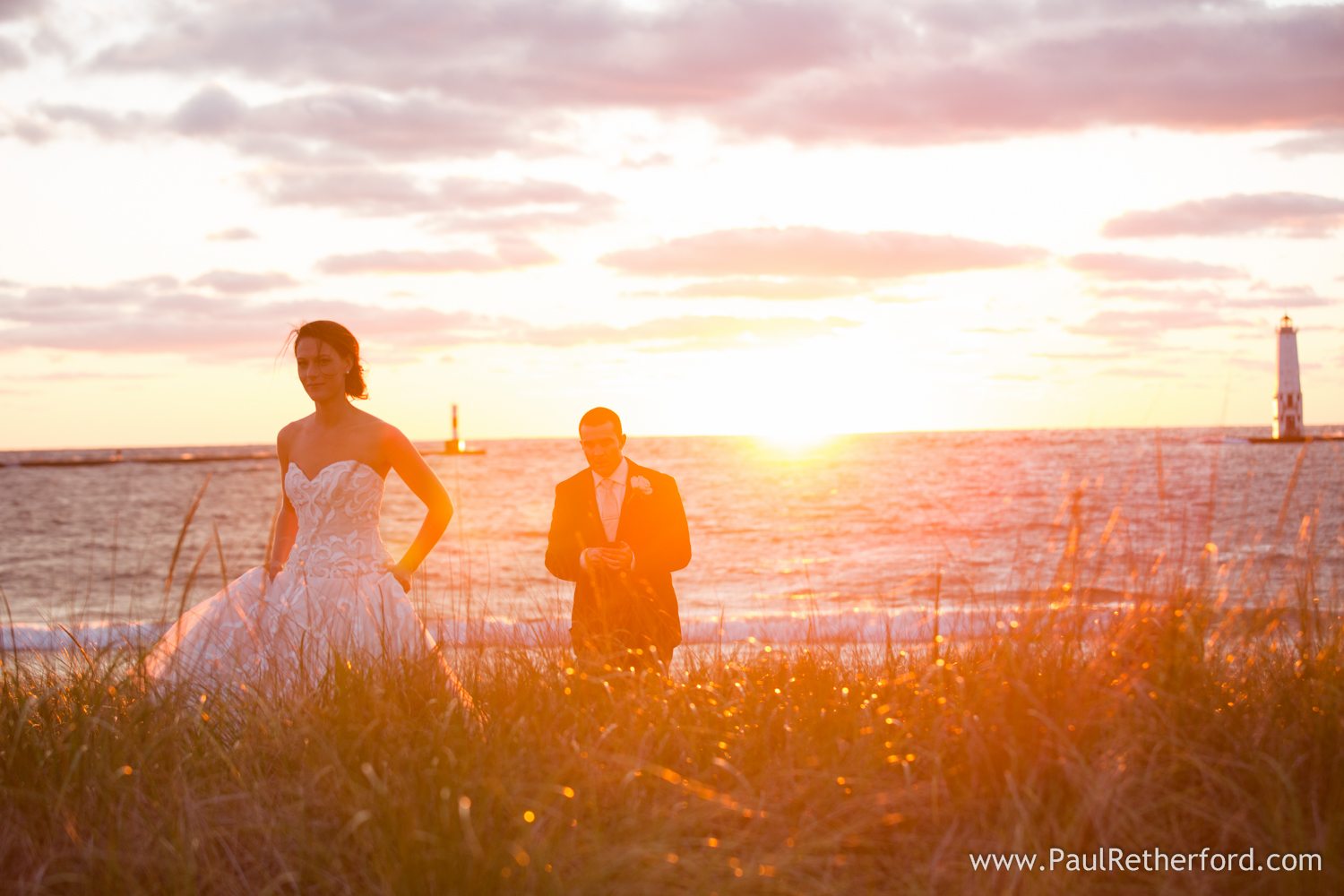 lake michigan wedding photographer