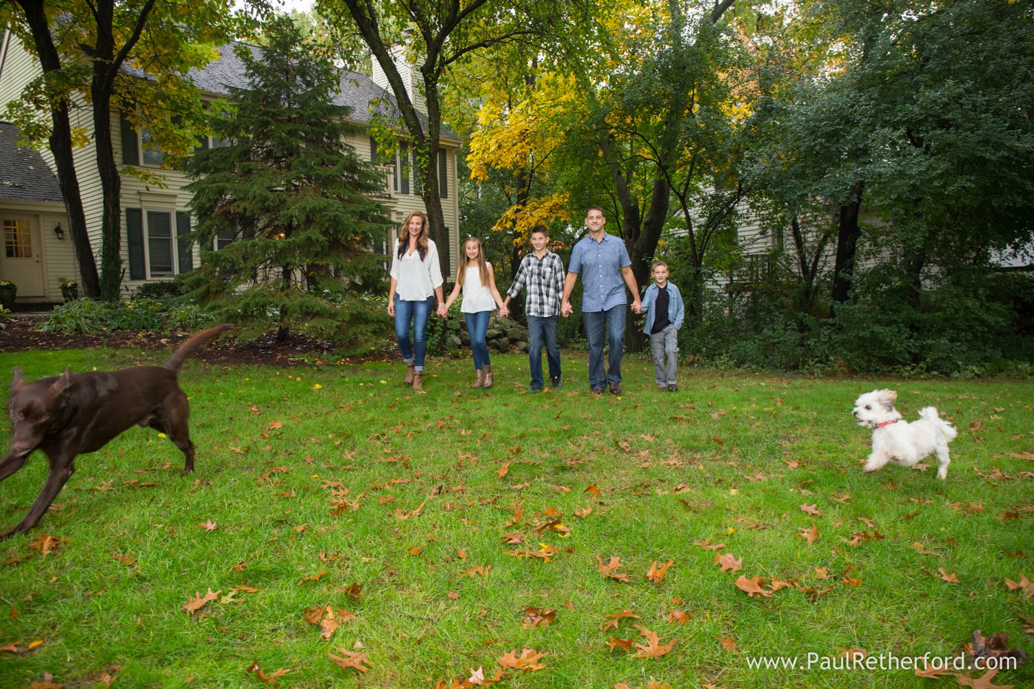 fall family photo session