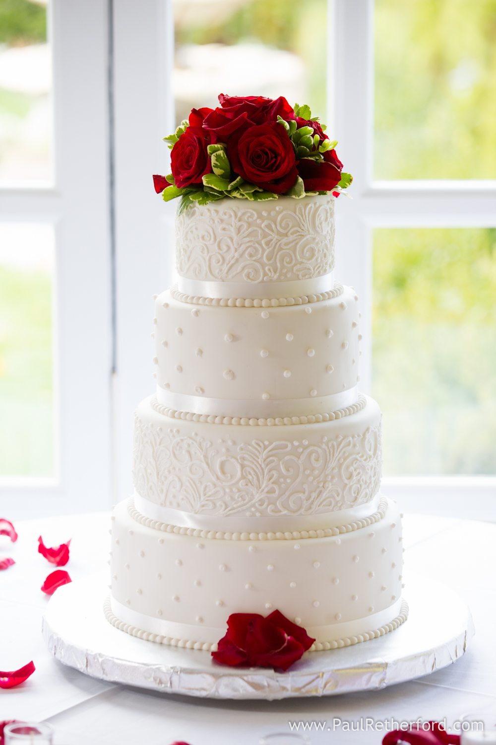 wedding cake castle farms
