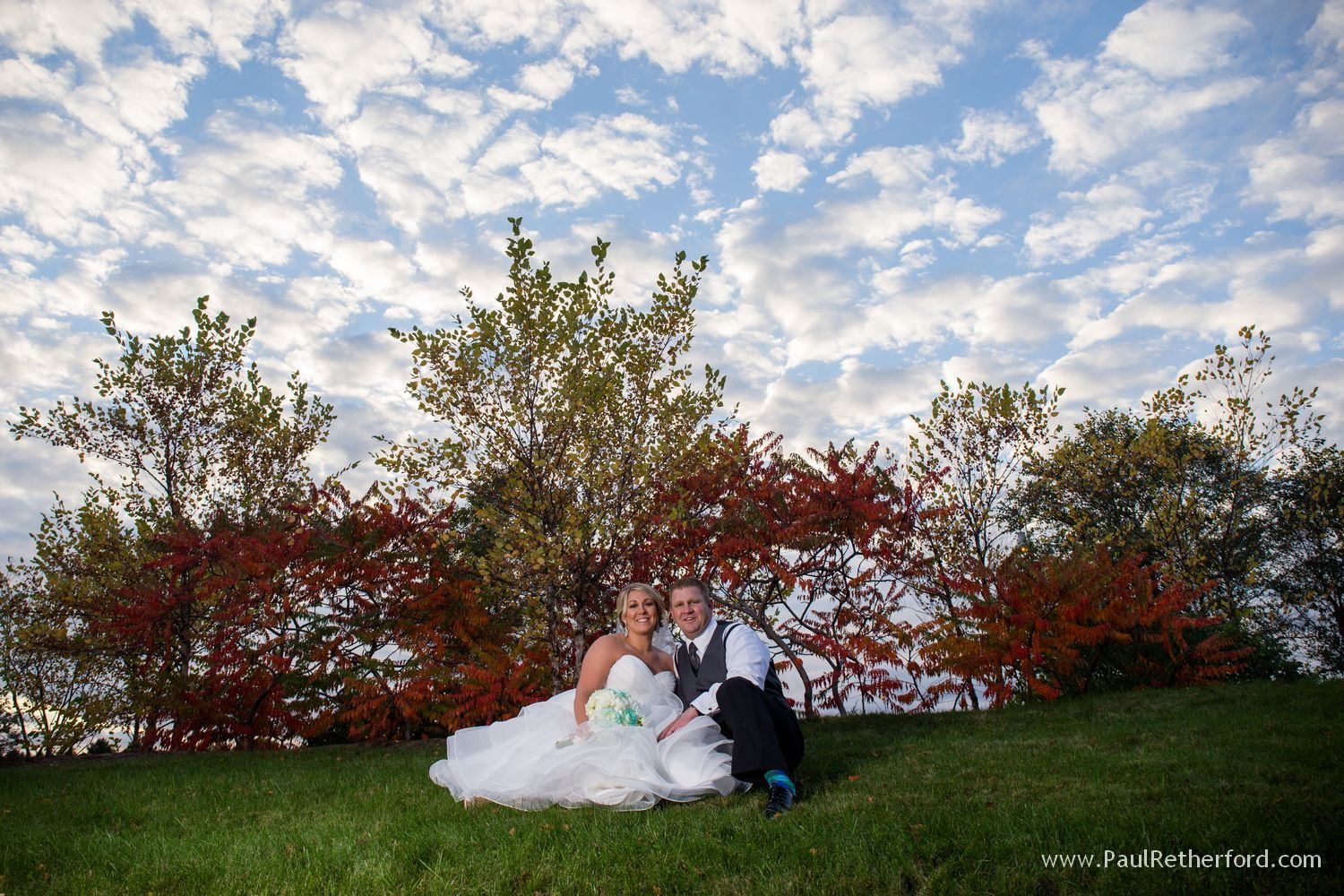 fall wedding favorite photo